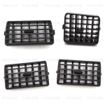 ชุด ช่องปรับแอร์ ช่องแอร์ ข้างซ้าย+ขวา+อันกลาง 4 ชิ้น สีดำ สำหรับ Toyota Corona Carina ST190 ST191 EXSIOR ปี 1993-1997